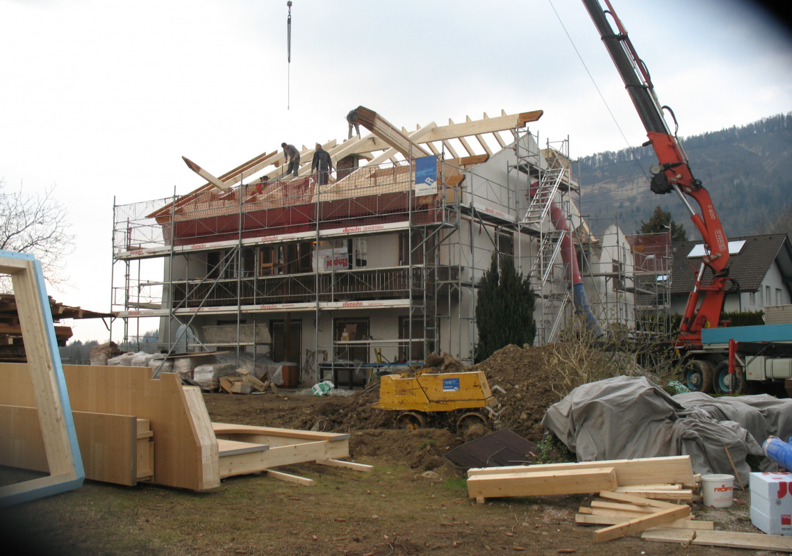 Der Umbau in vollem Gange