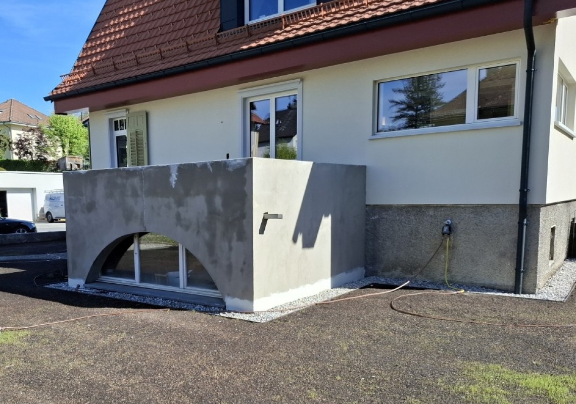 Ansicht nach der Sanierung