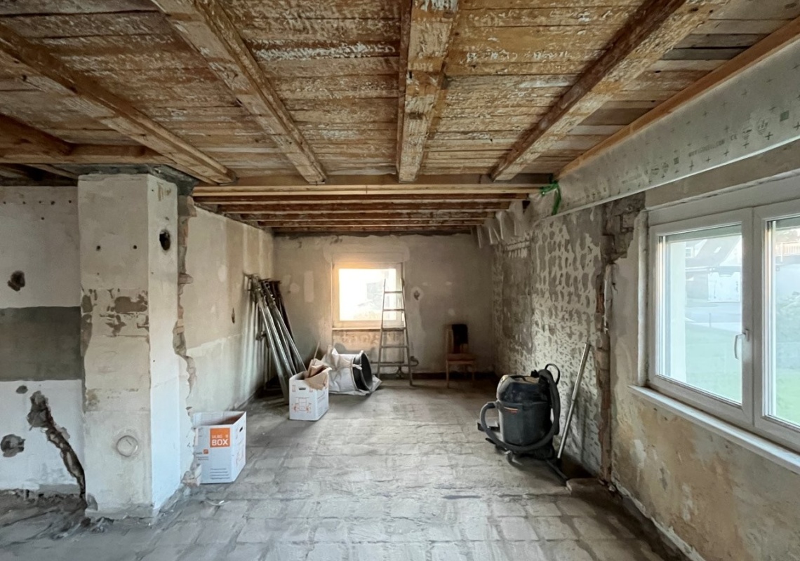 © privat die neuen Fenster sind eingebaut