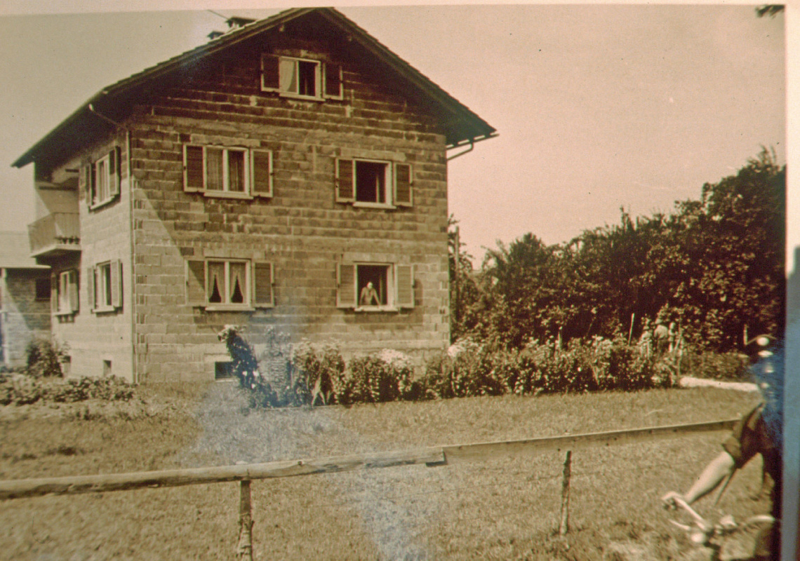 Einzug ins Haus im Jahr 1960
