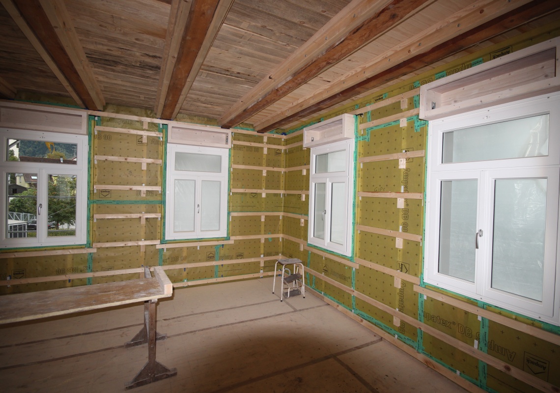 © privat Dämmung in den Innenräumen
