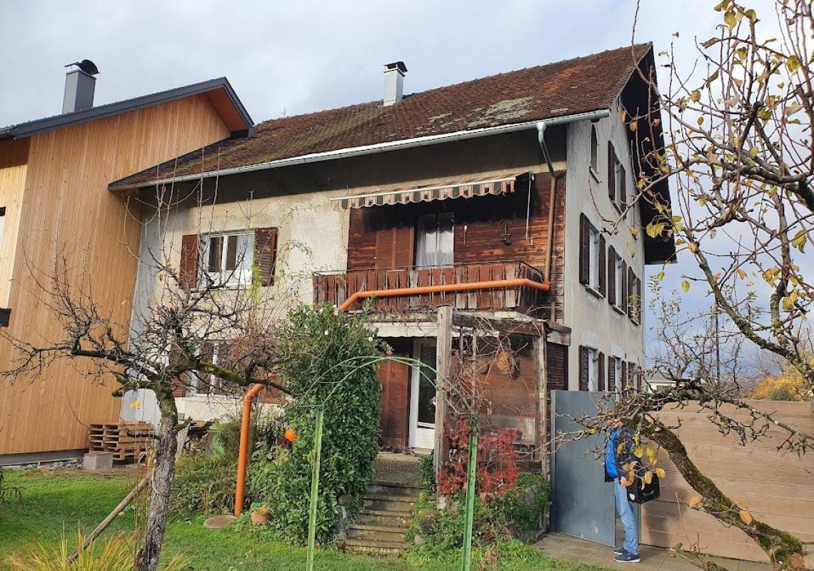 © privat 125 Jahre altes Wohnhaus vor der Sanierung