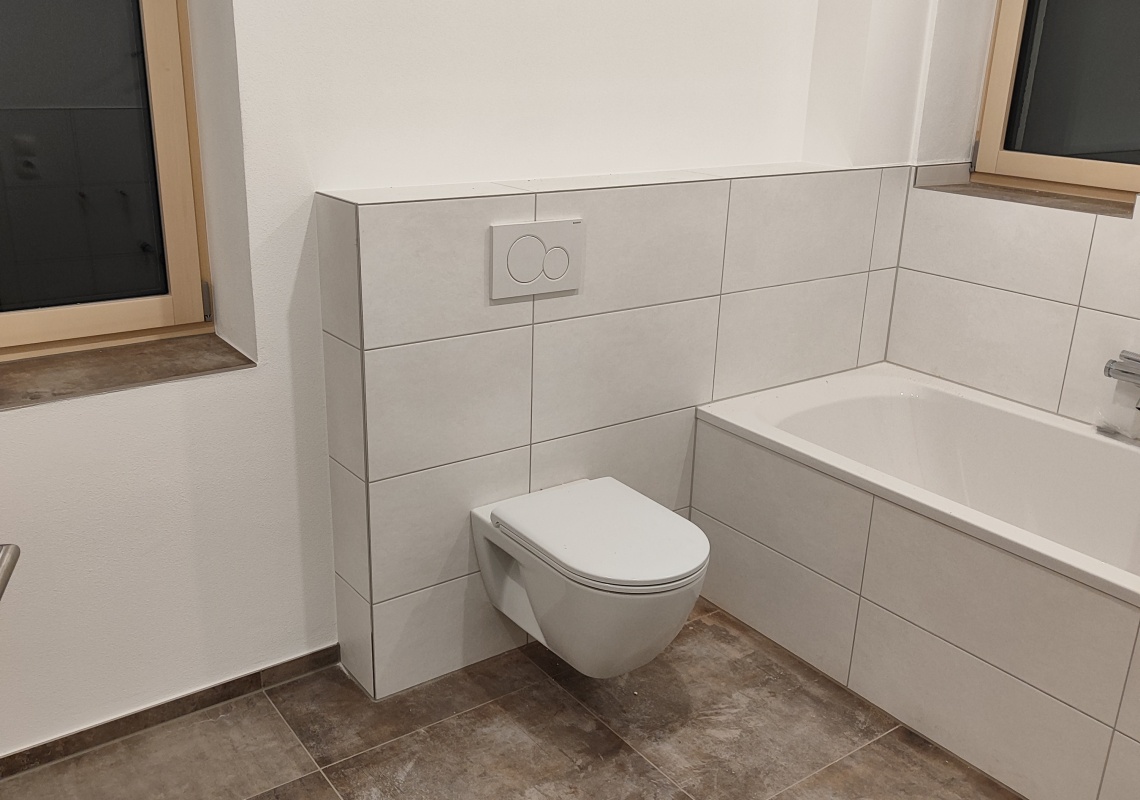 © privat Badezimmer nach dem Umbau