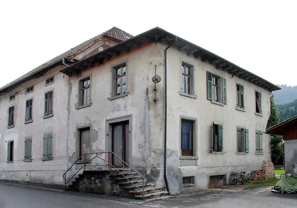 Der Freihof Sulz vor der Sanierung