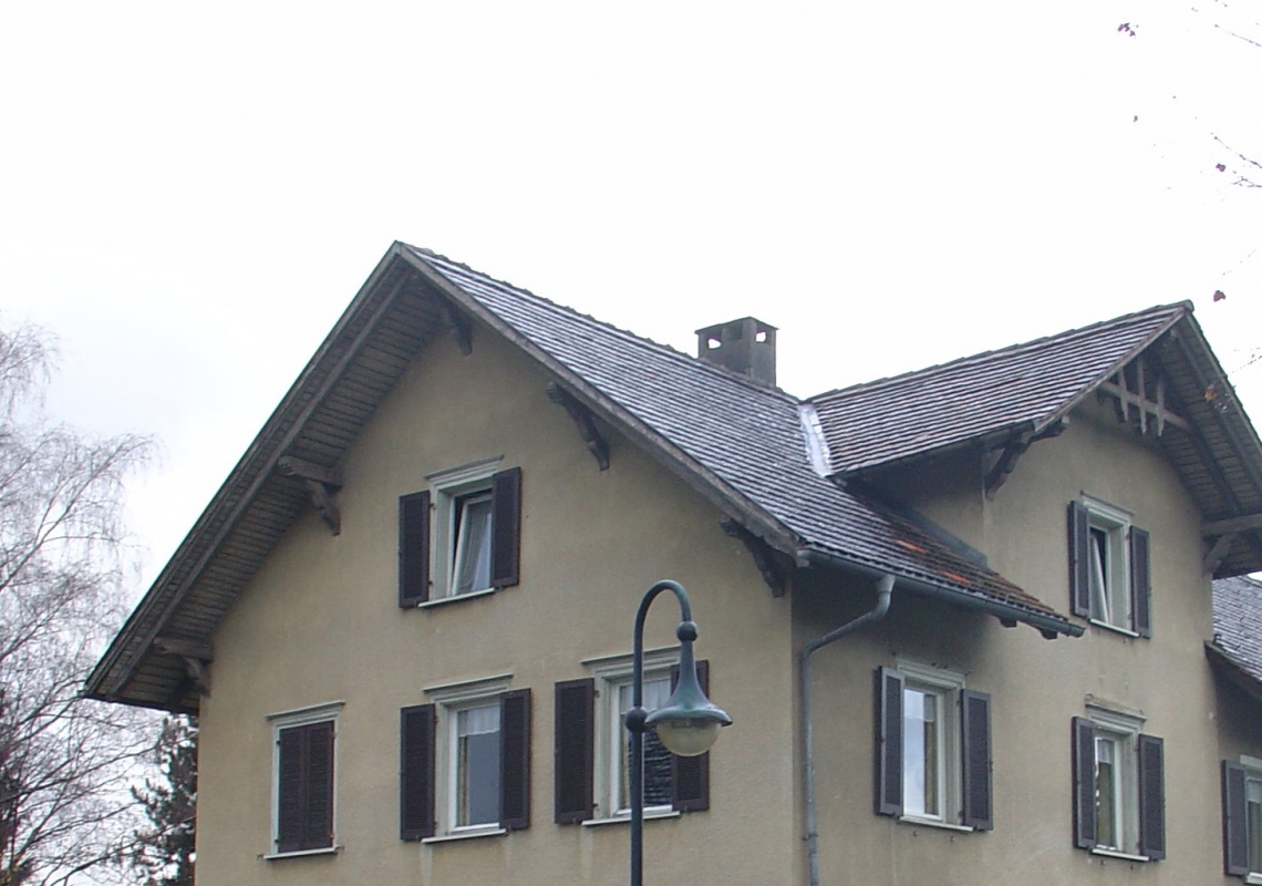Die Dachform vor der Sanierung