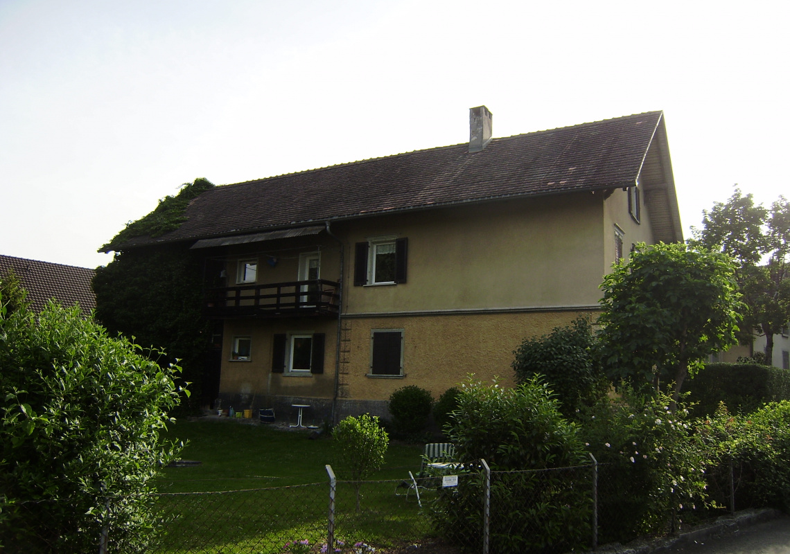 Das Rheintalhaus vor der Sanierung