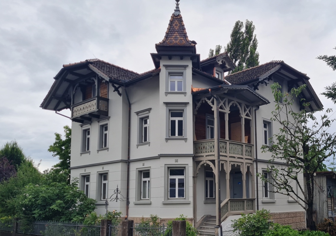 @privat Jugendstil-Stadthaus nach der Sanierung