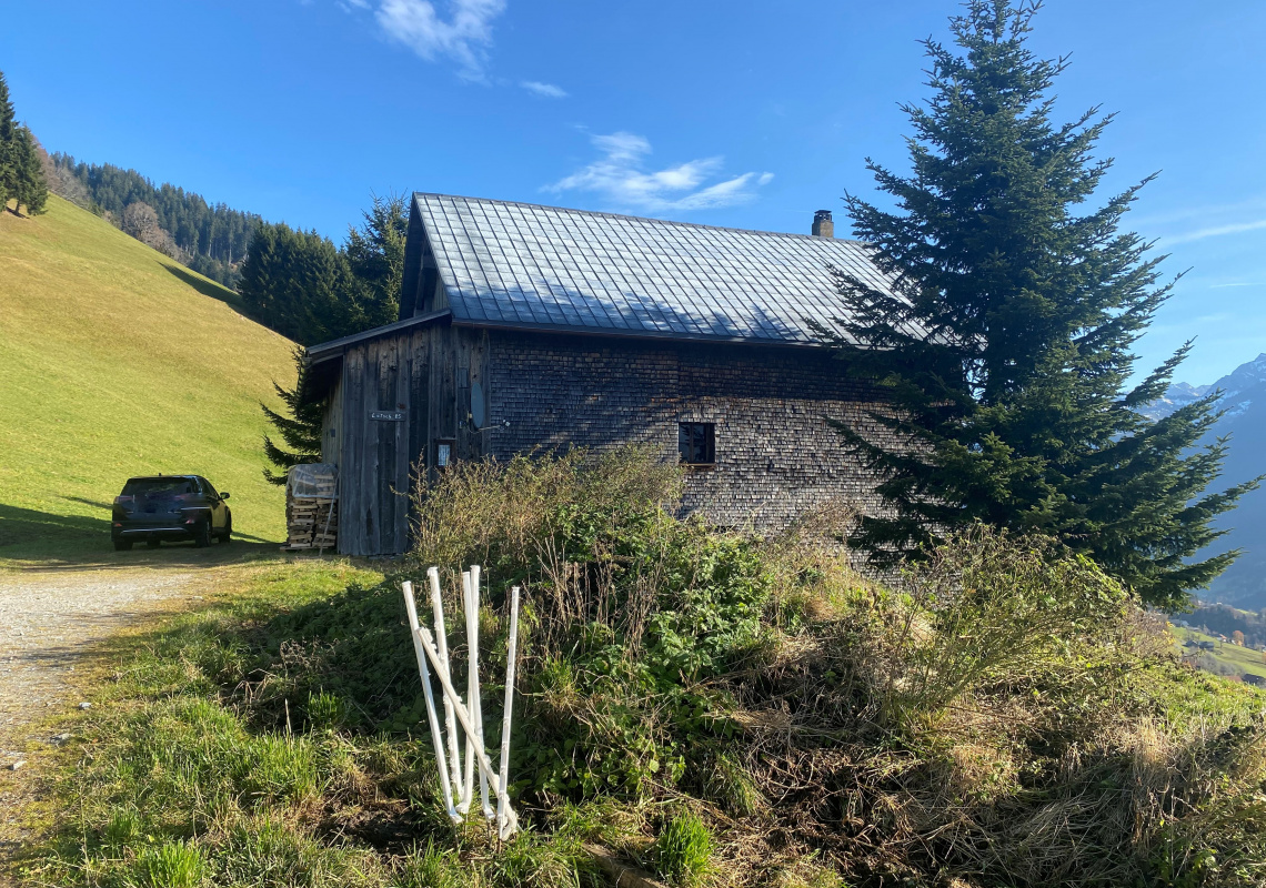 Auffahrt zum alten Haus