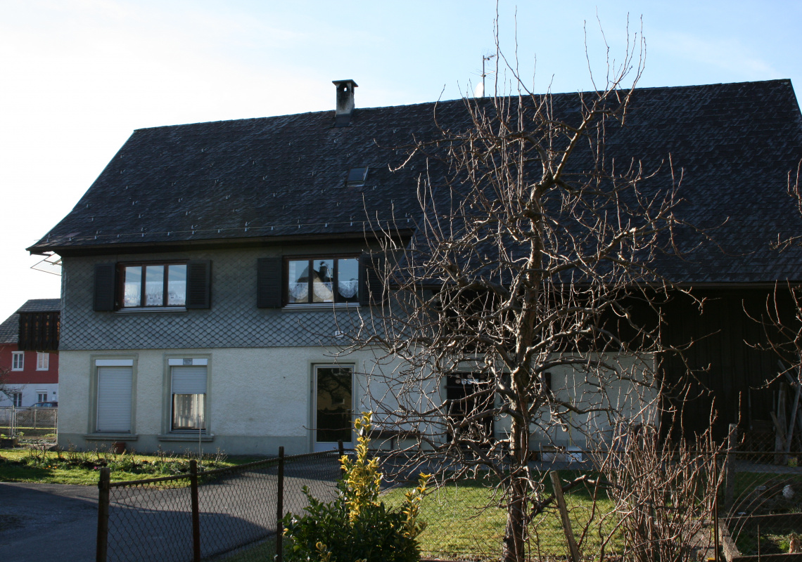 Das Rheintalhaus vor der Sanierung