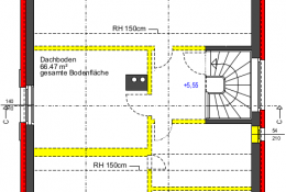 Grundriss Dachgeschoss